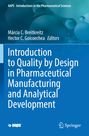 : Introduction to Quality by Design in Pharmaceutical Manufacturing and Analytical Development, Buch