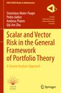 Stanislaus Maier-Paape: Scalar and Vector Risk in the General Framework of Portfolio Theory, Buch