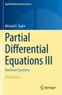 Michael E. Taylor: Partial Differential Equations III, Buch