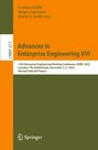 : Advances in Enterprise Engineering XVI, Buch