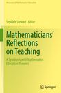 : Mathematicians' Reflections on Teaching, Buch