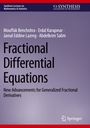 Mouffak Benchohra: Fractional Differential Equations, Buch