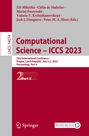: Computational Science ¿ ICCS 2023, Buch