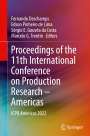 : Proceedings of the 11th International Conference on Production Research ¿ Americas, Buch