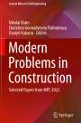 : Modern Problems in Construction, Buch