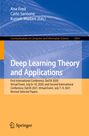 : Deep Learning Theory and Applications, Buch