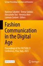 : Fashion Communication in the Digital Age, Buch