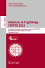 : Advances in Cryptology ¿ CRYPTO 2023, Buch