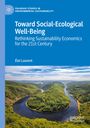 Éloi Laurent: Toward Social-Ecological Well-Being, Buch