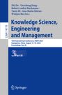 : Knowledge Science, Engineering and Management, Buch