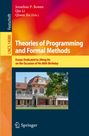 : Theories of Programming and Formal Methods, Buch