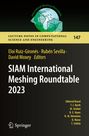 : SIAM International Meshing Roundtable 2023, Buch