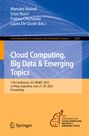 : Cloud Computing, Big Data & Emerging Topics, Buch