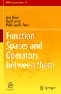 José Bonet: Function Spaces and Operators between them, Buch