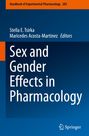 : Sex and Gender Effects in Pharmacology, Buch