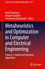 : Metaheuristics and Optimization in Computer and Electrical Engineering, Buch