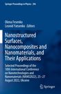 : Nanostructured Surfaces, Nanocomposites and Nanomaterials, and Their Applications, Buch