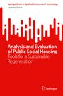 Lorenzo Diana: Analysis and Evaluation of Public Social Housing, Buch