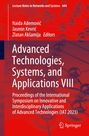 : Advanced Technologies, Systems, and Applications VIII, Buch