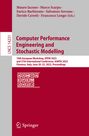 : Computer Performance Engineering and Stochastic Modelling, Buch