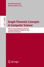 : Graph-Theoretic Concepts in Computer Science, Buch