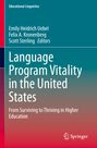 : Language Program Vitality in the United States, Buch