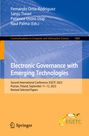 : Electronic Governance with Emerging Technologies, Buch