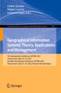 : Geographical Information Systems Theory, Applications and Management, Buch