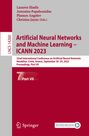 : Artificial Neural Networks and Machine Learning ¿ ICANN 2023, Buch