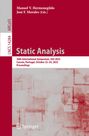 : Static Analysis, Buch