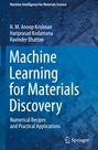N. M. Anoop Krishnan: Machine Learning for Materials Discovery, Buch