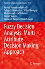 Farhad Hosseinzadeh Lotfi: Fuzzy Decision Analysis: Multi Attribute Decision Making Approach, Buch