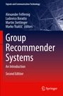 : Group Recommender Systems, Buch