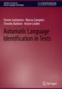 Tommi Jauhiainen: Automatic Language Identification in Texts, Buch