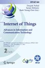 : Internet of Things. Advances in Information and Communication Technology, Buch