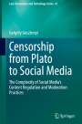 Gergely Gosztonyi: Censorship from Plato to Social Media, Buch