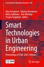 : Smart Technologies in Urban Engineering, Buch