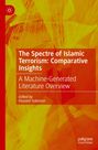 „The Spectre of Islamic Terrorism: Comparative Insights“ in weißer Schrift auf rotem Hintergrund mit gelbem Muster.