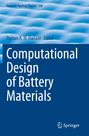 : Computational Design of Battery Materials, Buch