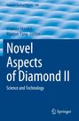 "Novel Aspects of Diamond II: Science and Technology" ist in großer Schrift zu sehen, mit blauem Hintergrund.
