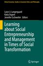 : Learning about Social Entrepreneurship and Management in Times of Social Transformation, Buch