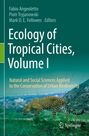 "Ecology of Tropical Cities, Volume I" von Fabio Angeoletto u.a., zeigt einen Leopard vor einer urbanen Landschaft. Springer-Logo.