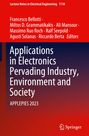 : Applications in Electronics Pervading Industry, Environment and Society, Buch