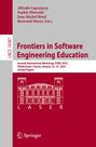 : Frontiers in Software Engineering Education, Buch