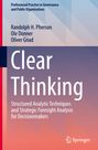 Randolph H. Pherson: Clear Thinking, Buch
