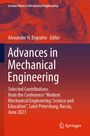 : Advances in Mechanical Engineering, Buch