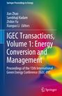 : IGEC Transactions, Volume 1: Energy Conversion and Management, Buch