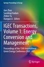 : IGEC Transactions, Volume 1: Energy Conversion and Management, Buch
