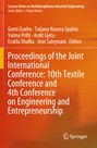 : Proceedings of the Joint International Conference: 10th Textile Conference and 4th Conference on Engineering and Entrepreneurship, Buch