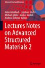 : Lectures Notes on Advanced Structured Materials 2, Buch
